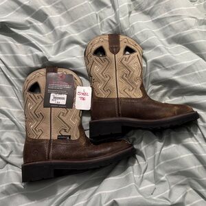 Wolverine Brown and Tan Women's Boots